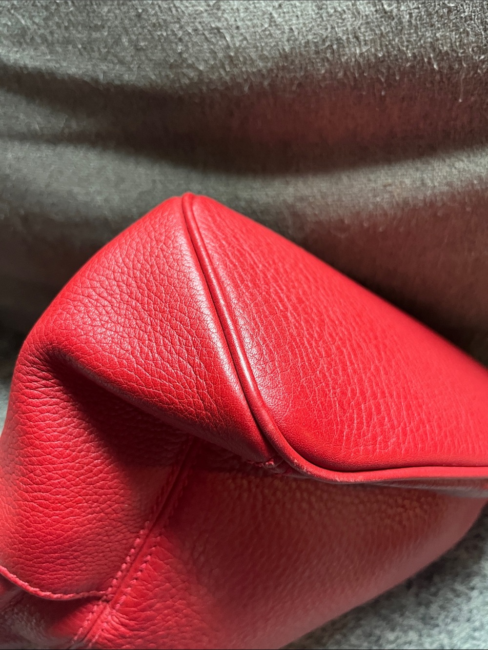 Coach Sonoma 4926 red drawstring purse EUC - Picture 12 of 12